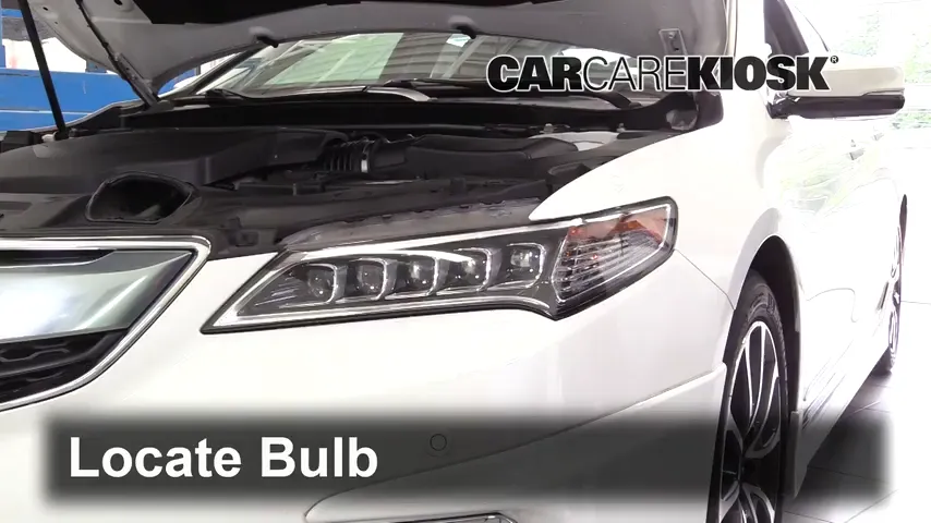 2016 Acura TLX SH-AWD 3.5L V6 Lights Turn Signal - Front (replace bulb)